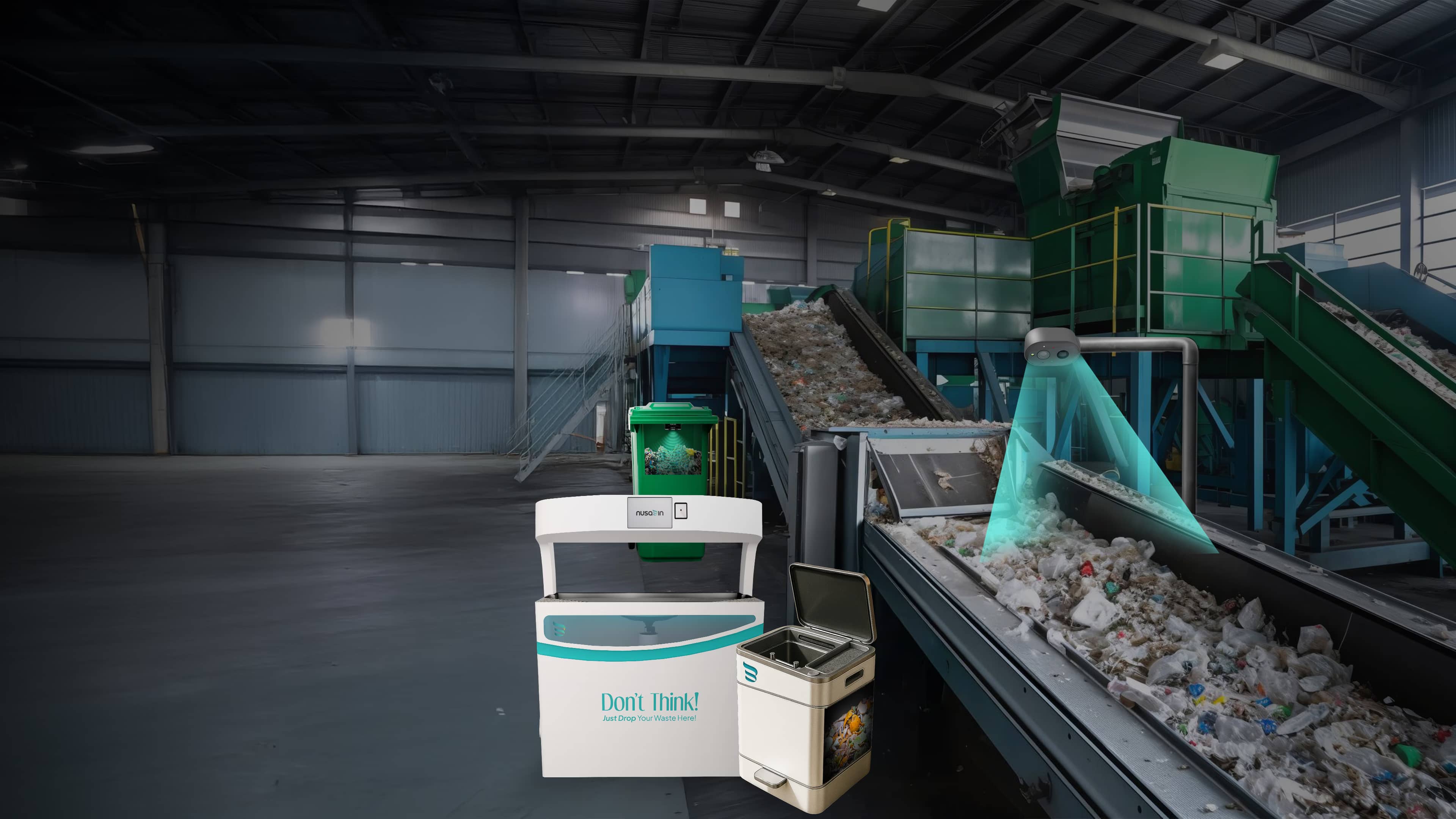 Nusabin technology ecosystem deployed at waste processing facility