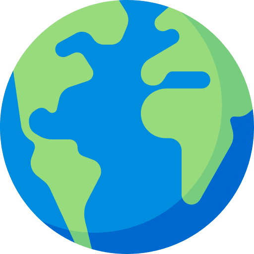 Earth globe