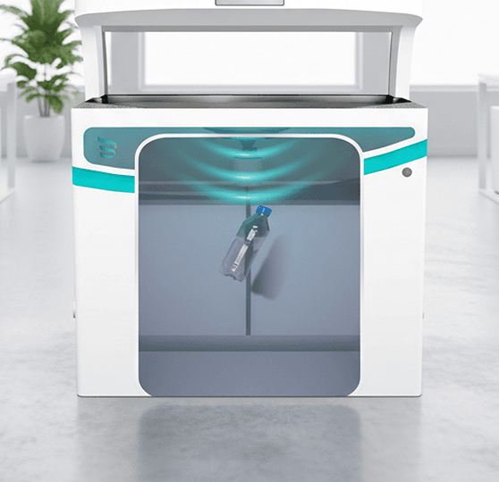 Srikandi classifying chamber with the waste inside