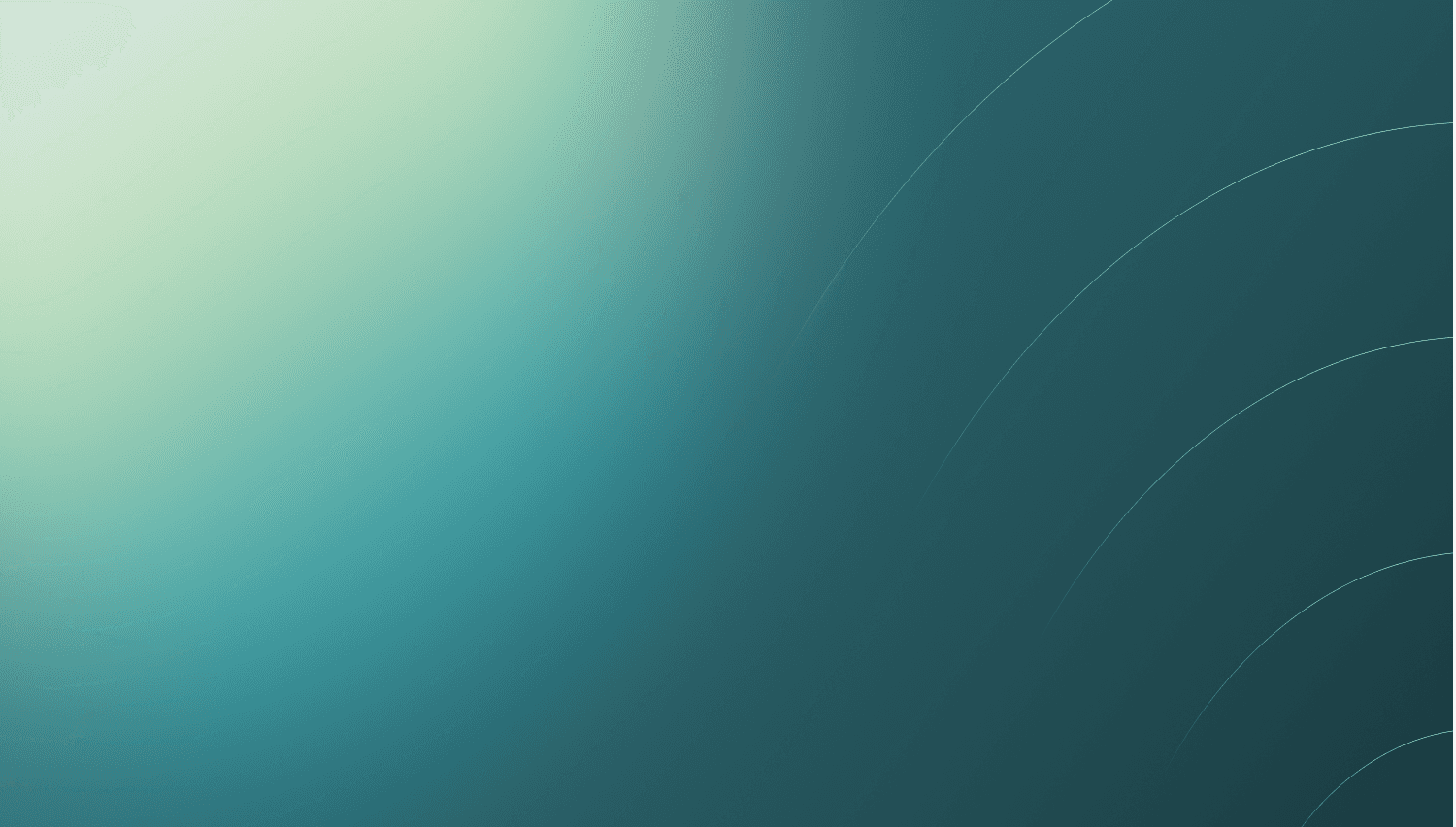 Curved gradient background with wave pattern