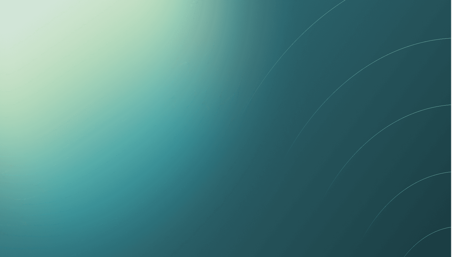 Curved gradient background with wave pattern